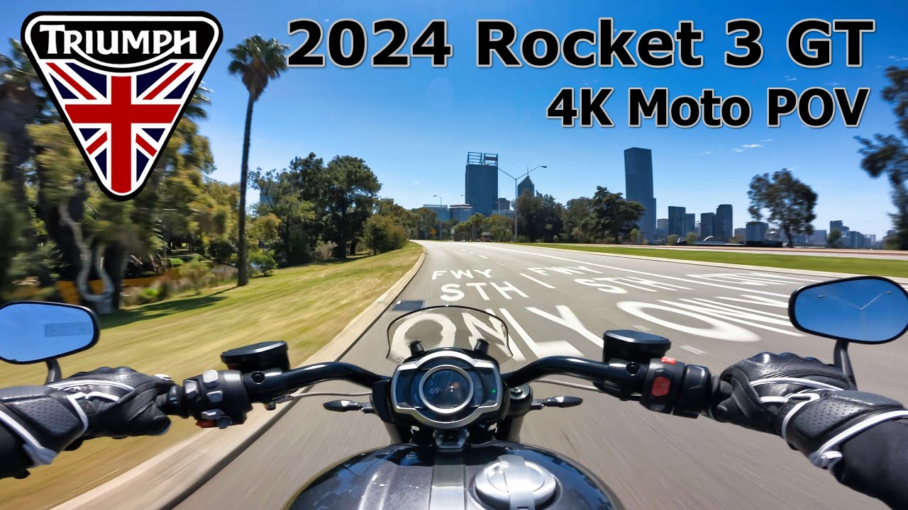 Triumph Rocket 3 review | Storm GT | Exhaust Sound | Perth | Pure Sound | [4k] | Motovlog