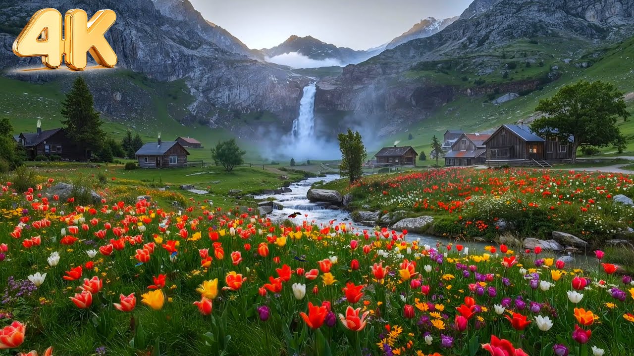 Peaceful Countryside Morning Jazz | Warm Bossa Nova & Nature Scenery