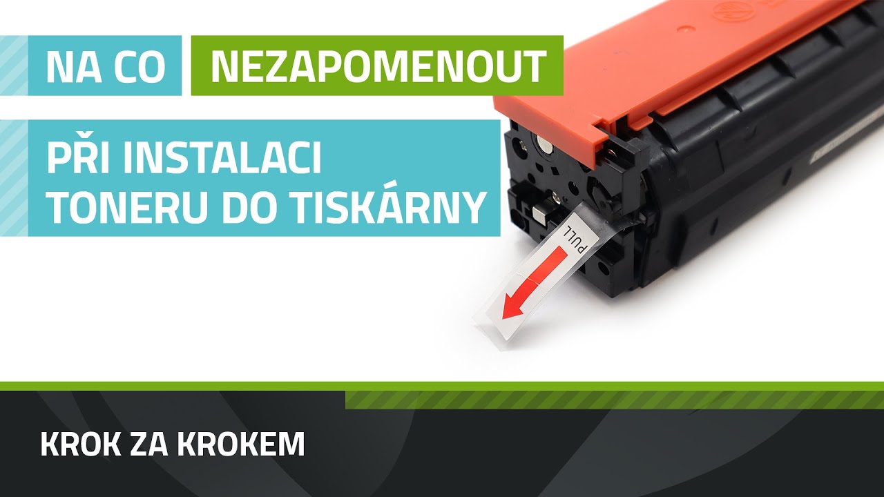 Na co nezapomenout při výměně toneru v tiskárně