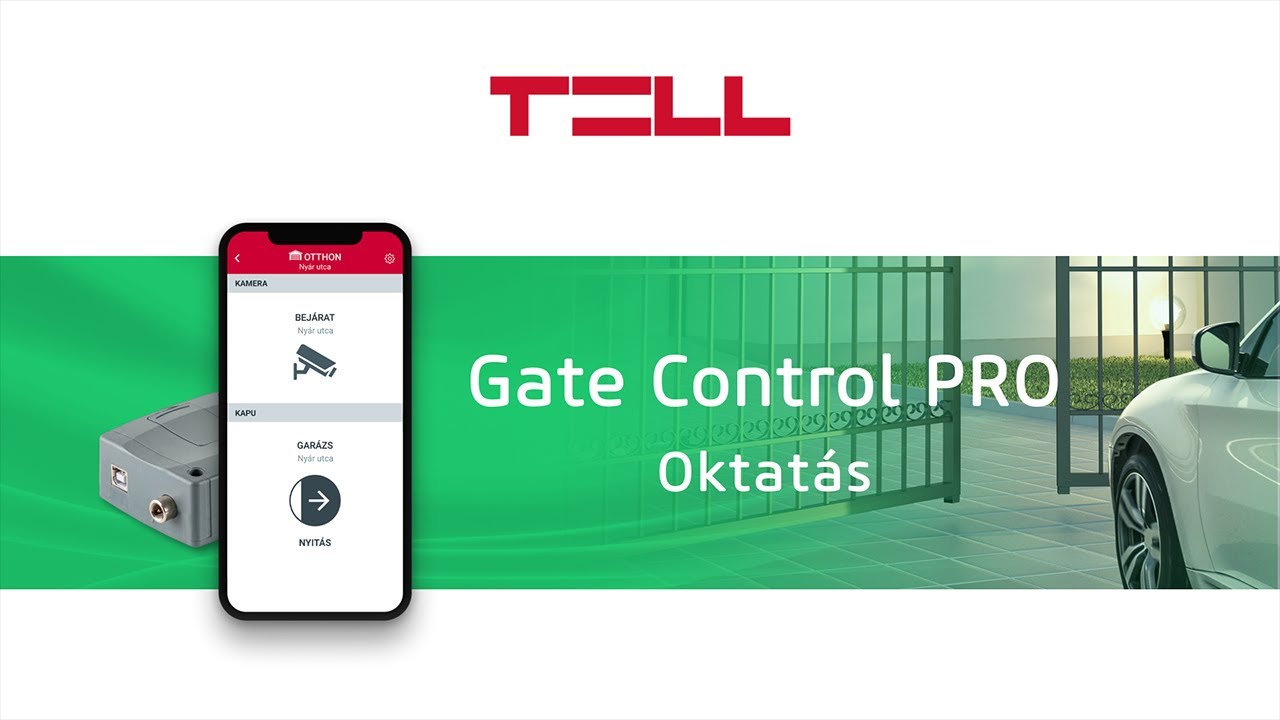 Bemutatjuk a Gate Control PRO-t