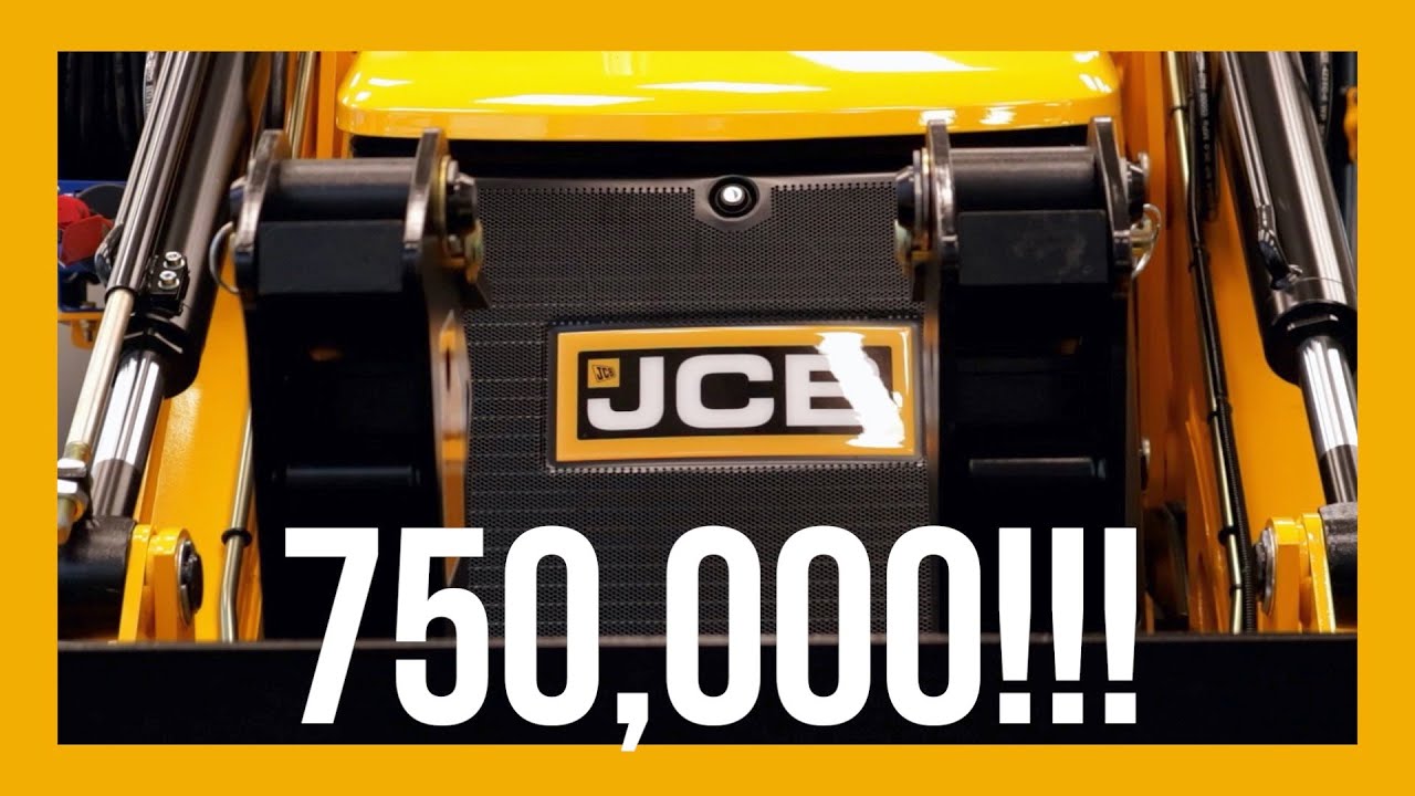 JCB's 750,000th BackHoe Loader! | DIGGERS AND DOZERS