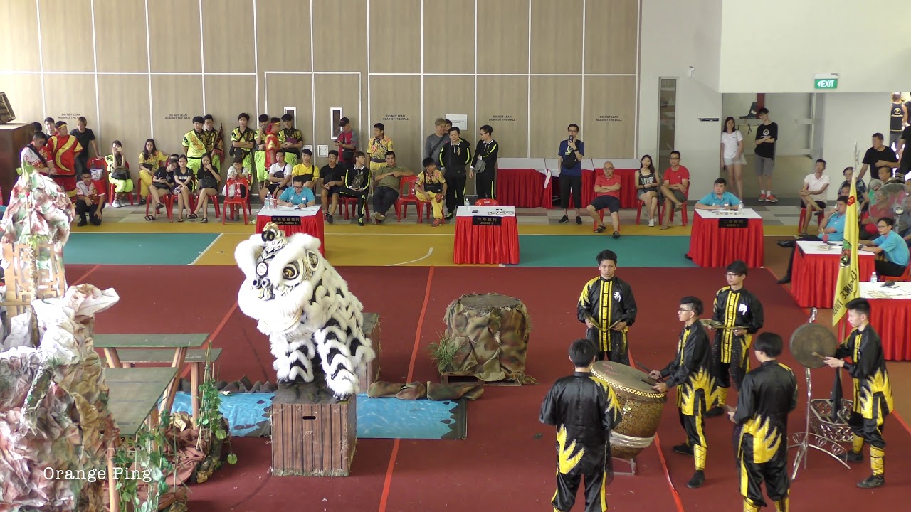 四川殿醒狮团 at West Coast Community Centre. 29 July 2018