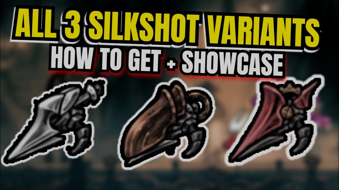 All 3 Silkshot Variants Showcase & How to Repair Ruined Tool in Silksong