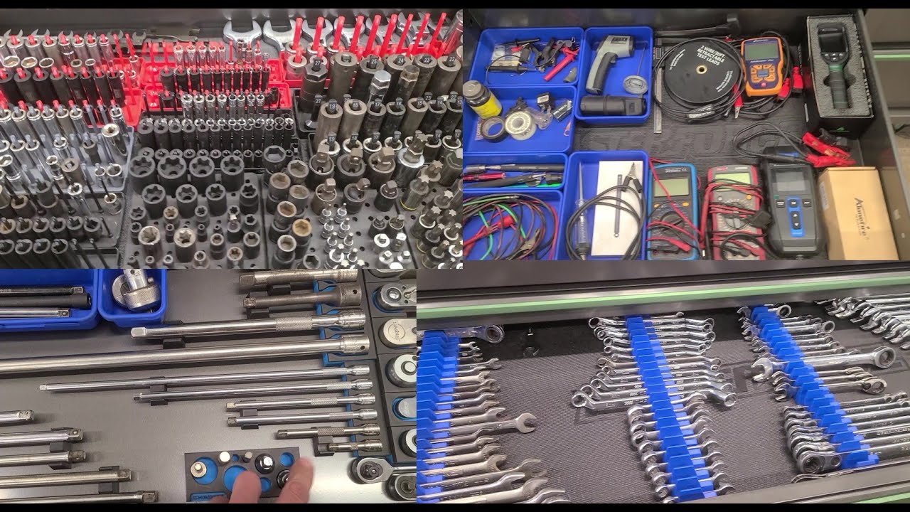 Lead Technician Tool Box Full Tour