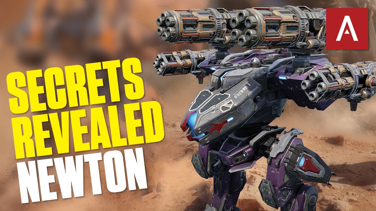 Раскрыты секреты создания более мощного Титана Ньютона в War Robots! Руководство WR Newton