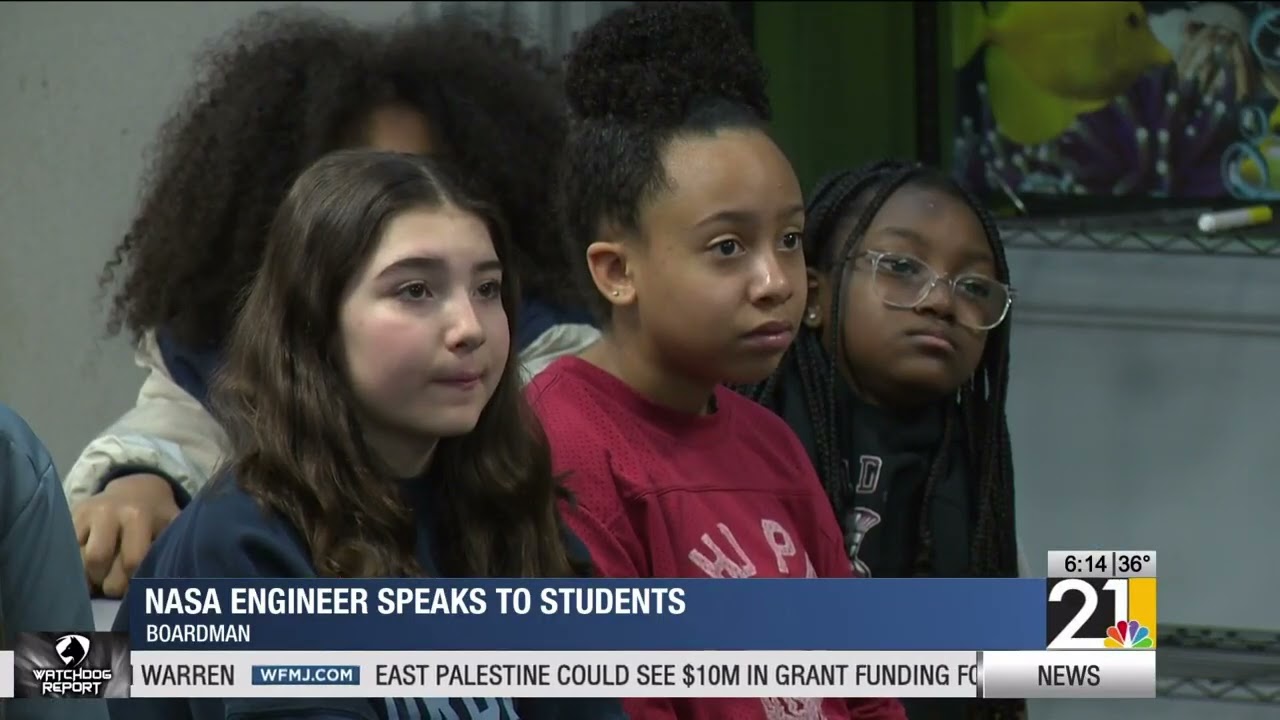 NASA engineer speaks to Boardman students