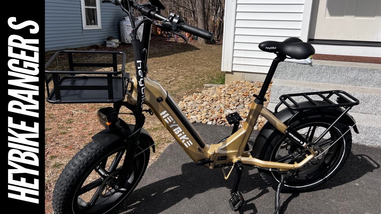 Heybike Ranger S Electric Bike: Over 50 Mile Range, Accessories Available #ebike #electricbike