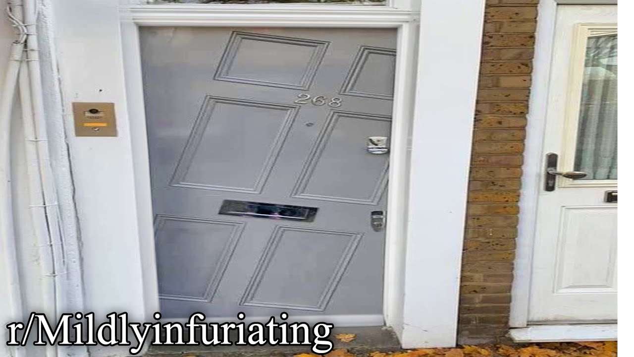 r/Mildlyinfuriating | bent door