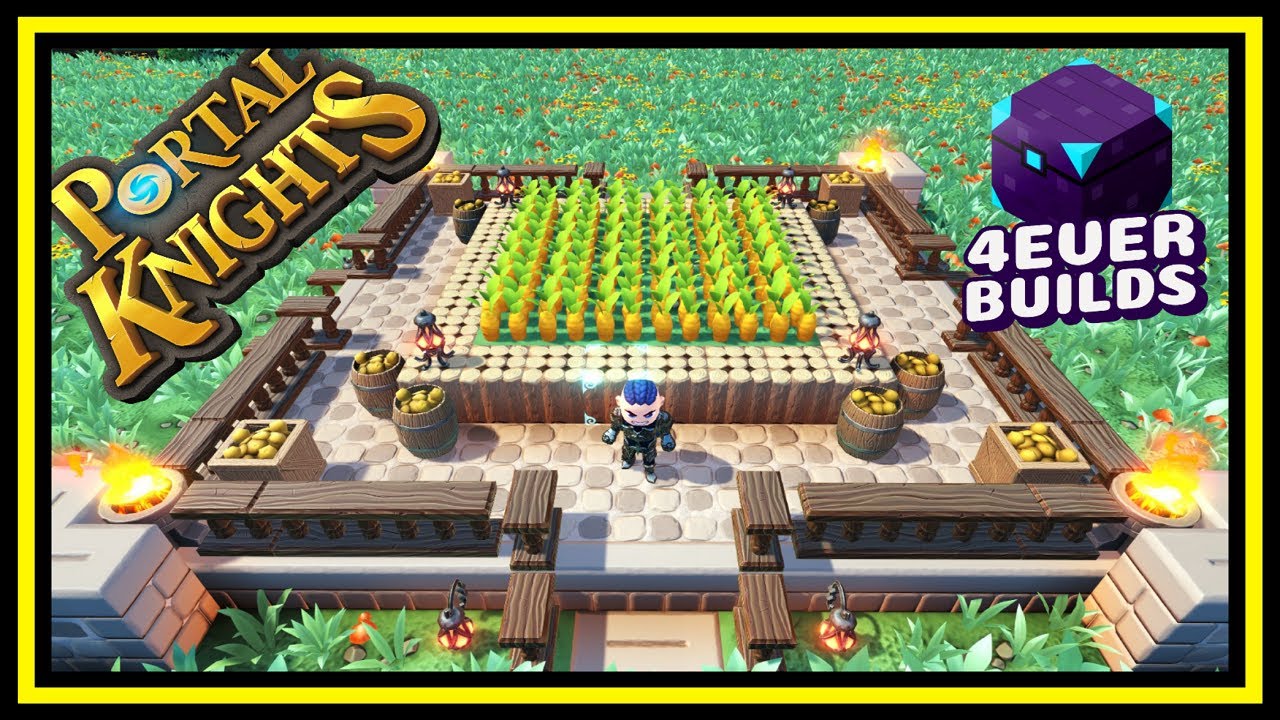 HOW TO BUILD | FARM | PORTAL KNIGHTS |