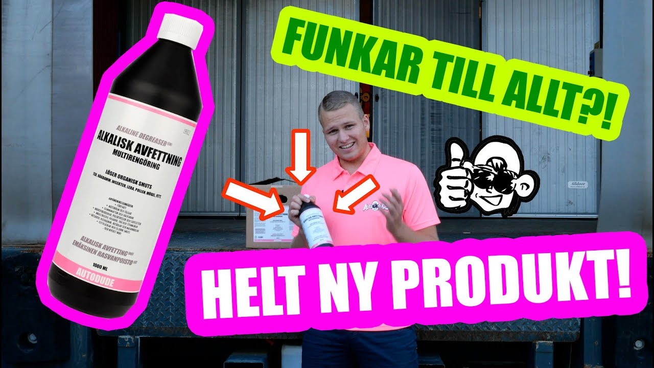 &Auml;NTLIGEN H&Auml;R - Autodude's Alkaliska Avfettning