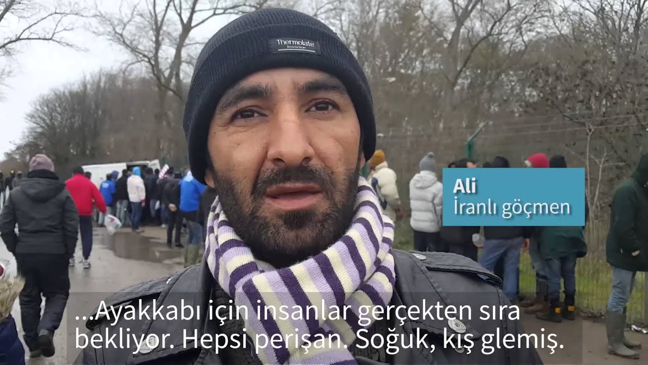 Calais'deki göçmenler: Para değil daha iyi yaşam istiyoruz