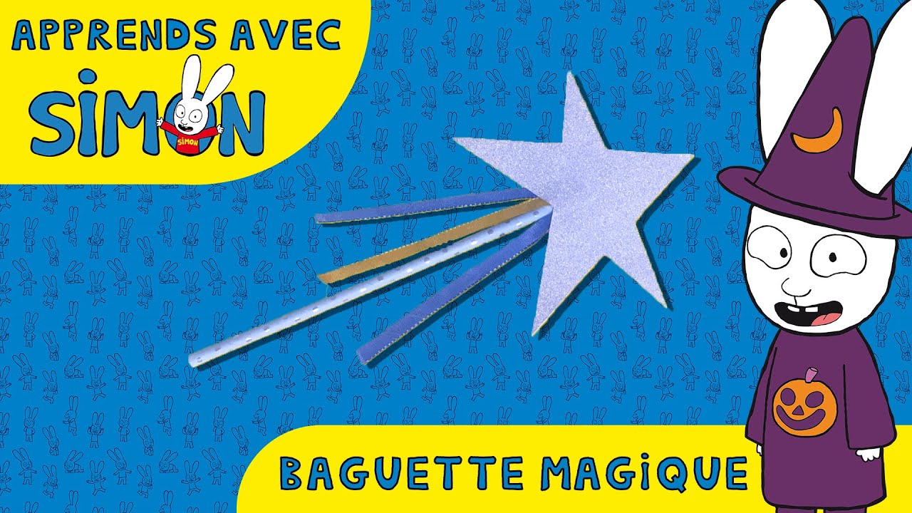 Simon *Tuto* Comment fabriquer une BAGUETTE MAGIQUE avec Simon [Activités pour enfants]