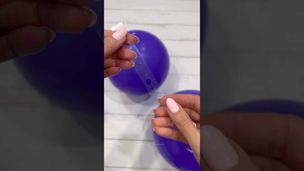 Лента ПОМОГАЙКА! Как собрать БЫСТРО гирлянду из воздушных шаров #evgeniatrushhandmade