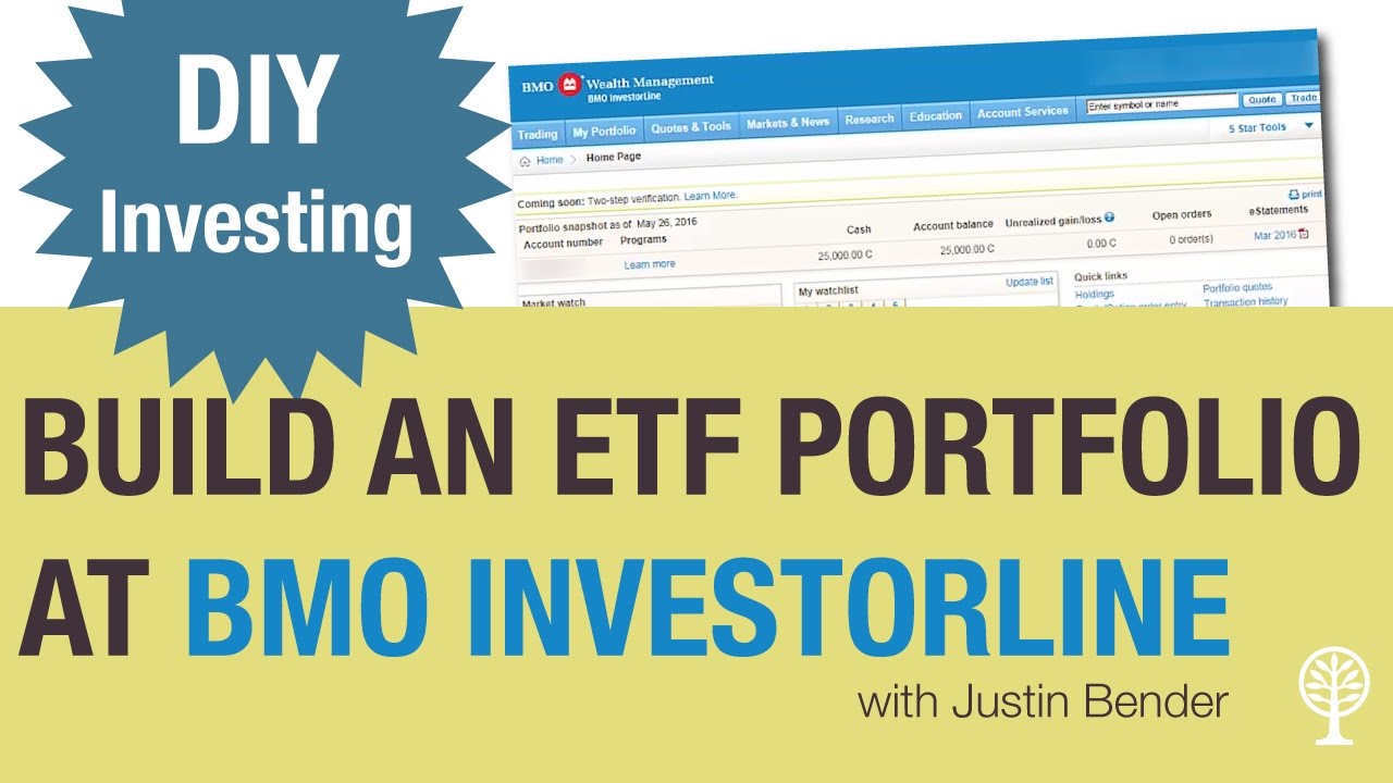 How to Build an ETF Portfolio at BMO Investorline