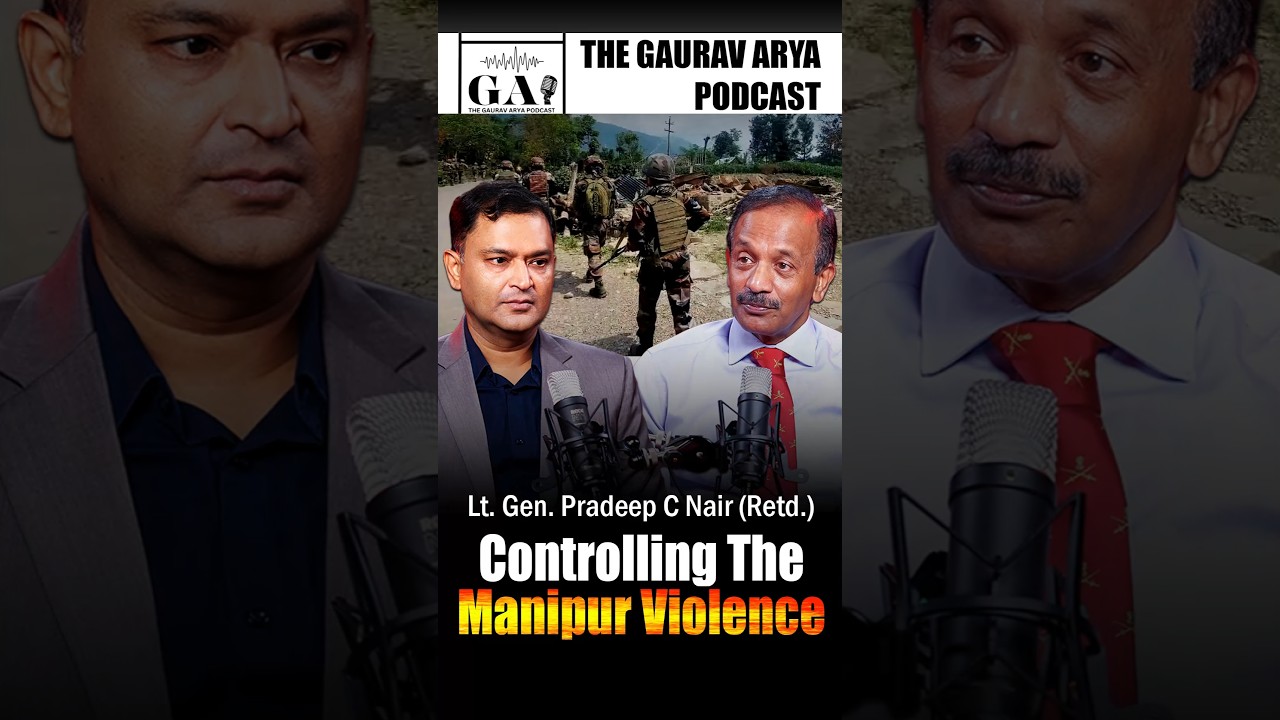 This Is How Army Is Controlling Violence & Monitoring Situation In Manipur | Lt. Gen. Pradeep C Nair