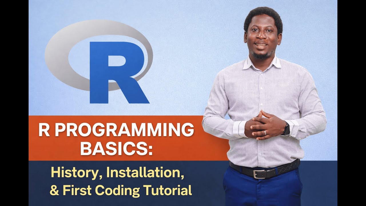 R Programming Basics: History, Installation, & First Coding Tutorial