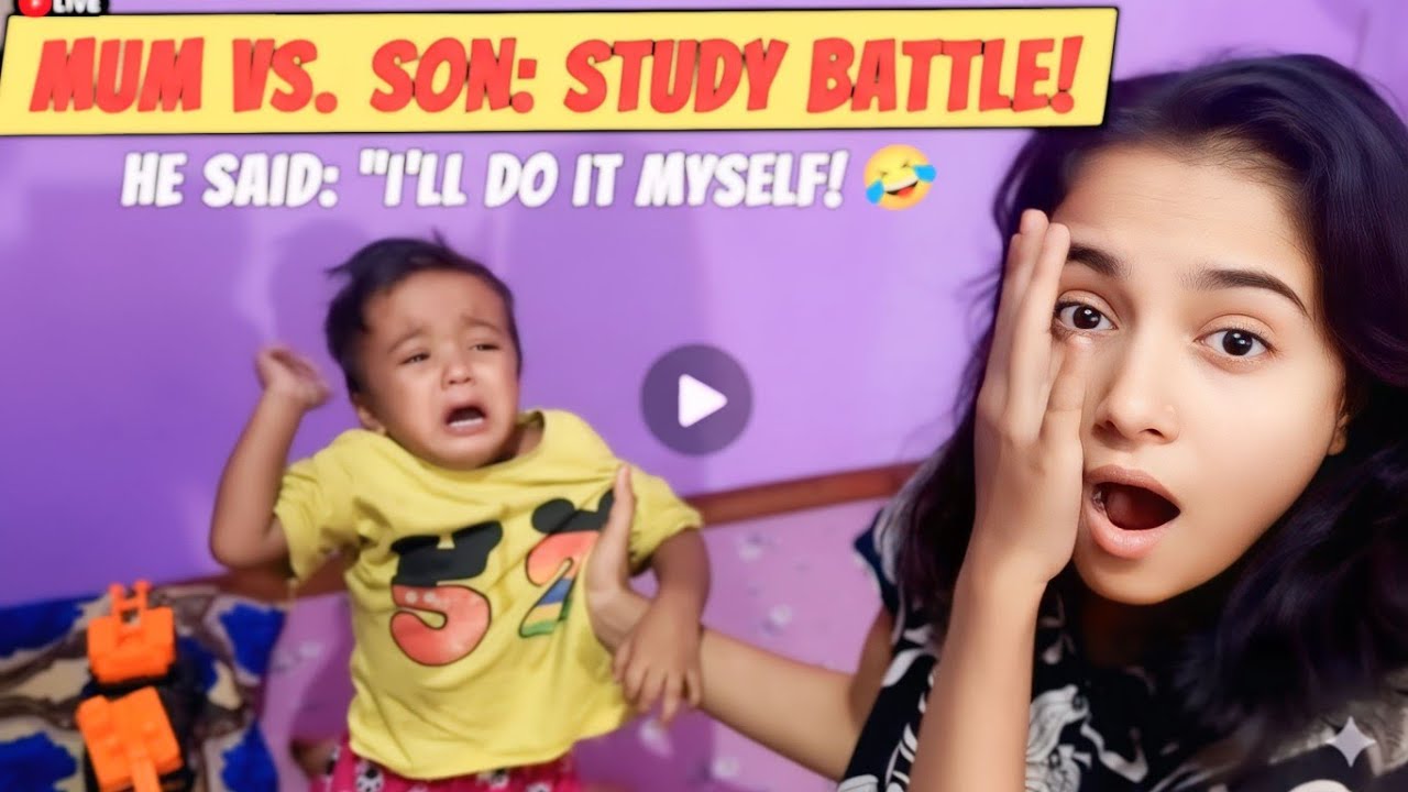 Liza Tries to Teach Austin 📚 But He Says “I’ll Do It Myself!” 😂 | Liza Gets Angry! Starts a fight🤣🤣