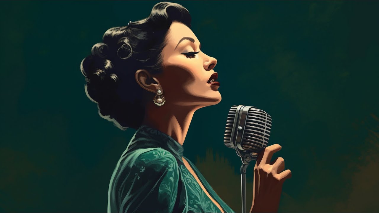 Smooth Vintage Jazz - Timeless Vocals & Classic Microphone Ambience