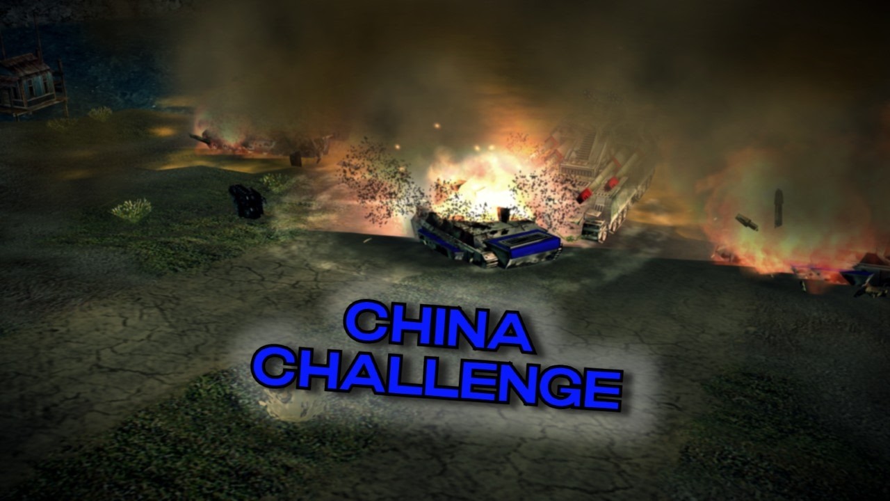 C&C Generals Zero Hour Custom China United Factions Challenge - As USA