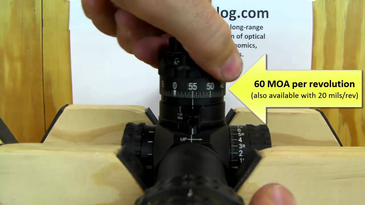 Nightforce BEAST 5-25x56 Turret Demo