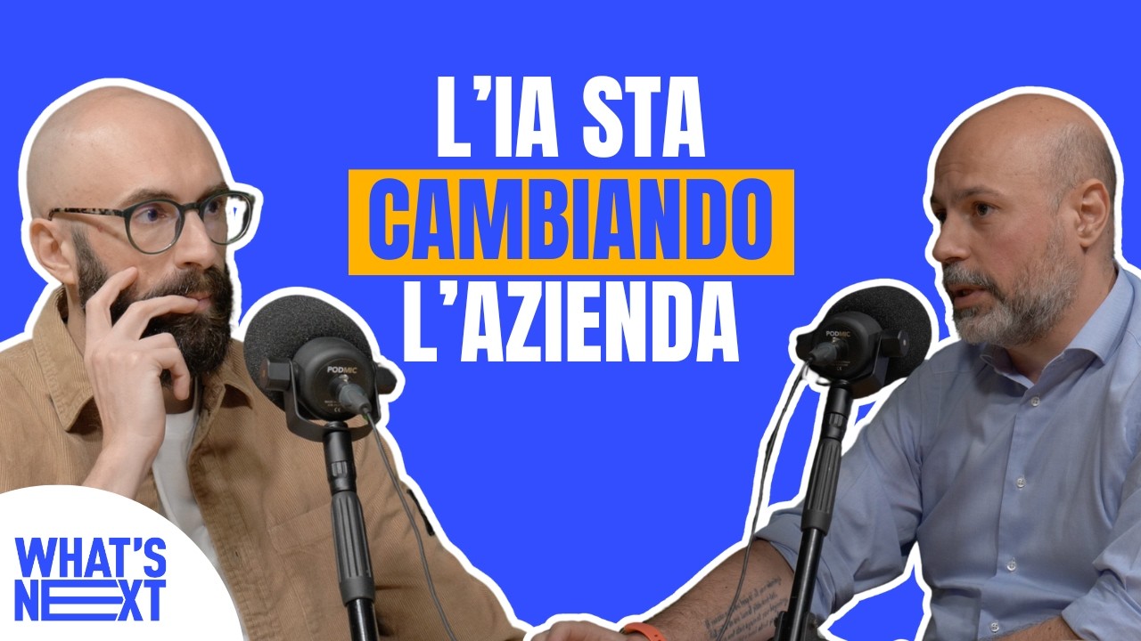 Ecco come un'azienda (italiana) usa l'IA [Emiliano Colangeli]