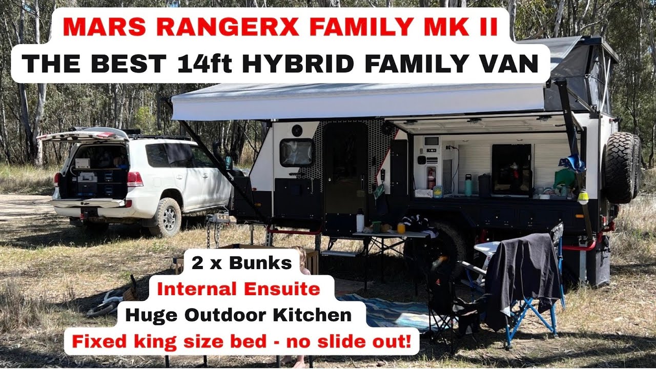 MARS RangerX Family MK II - Exterior Walk Around - Family Hybrid Bunk Caravan
