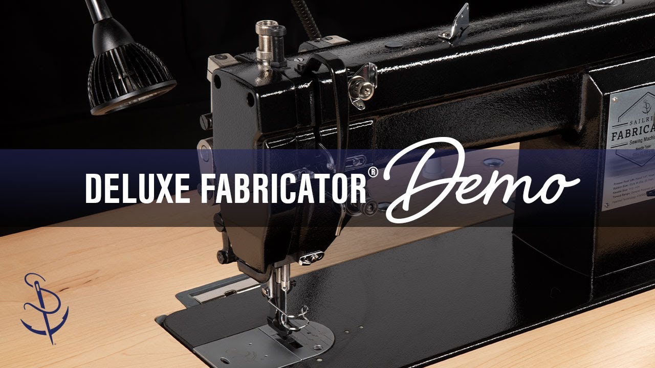 Sailrite&reg; Deluxe Fabricator&reg; Sewing Machine Demo