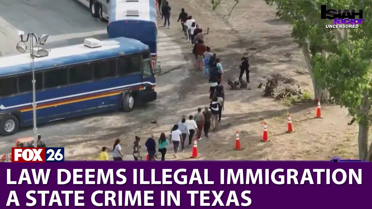 Law deems Illegal immigration a state crime in Texas