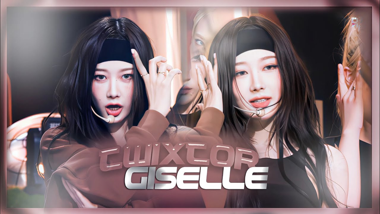 MEGA TWIXTOR CLIPS 4K aespa GISELLE FACECAM