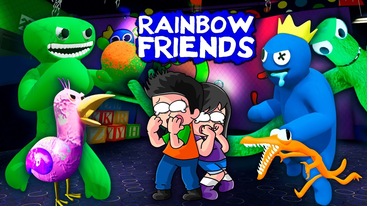 GARTEN OF BANBAN VS RAINBOW FRIENDS EN ROBLOX | MOMENTOS DIVERTIDOS EN RAINBOW FRIENDS | JONDRES GC