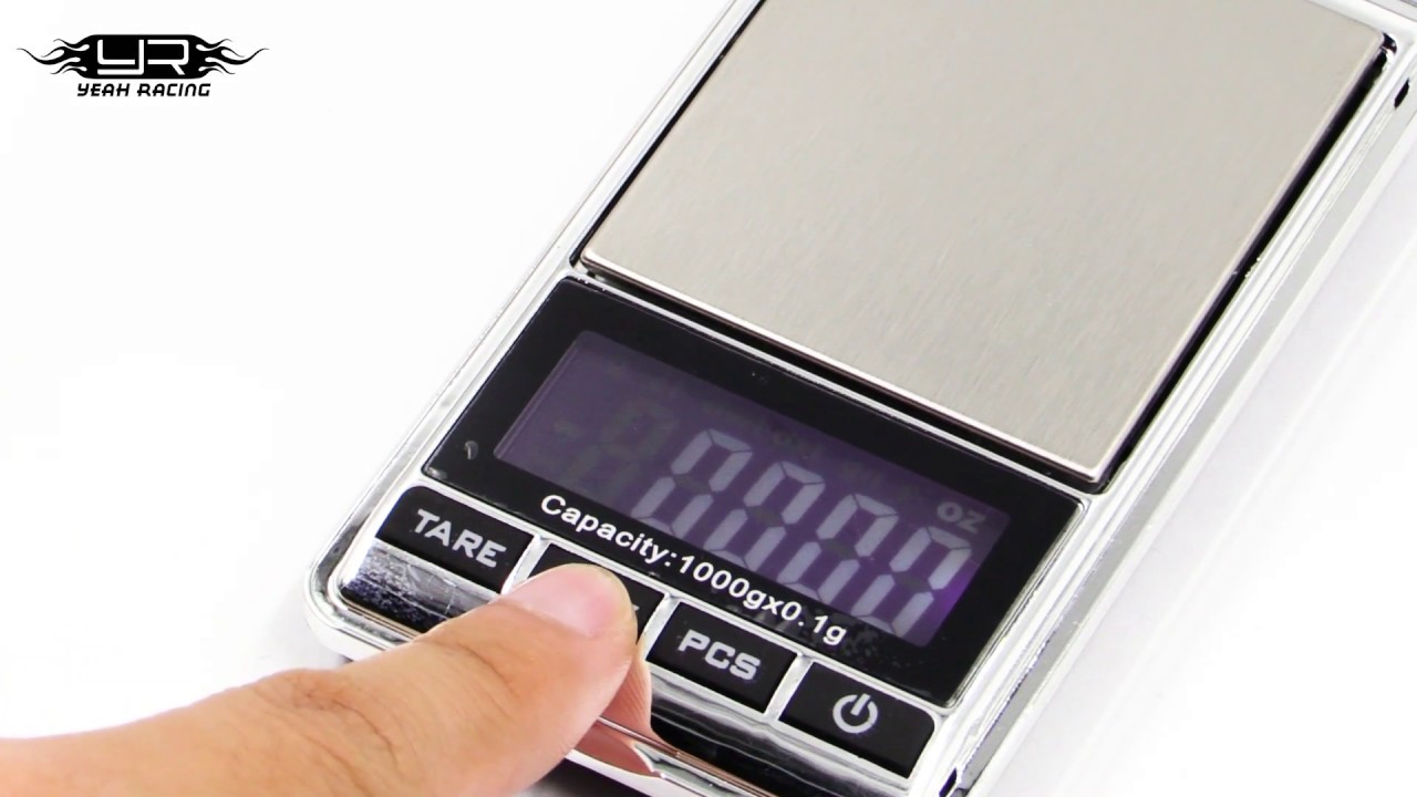 Yeah Racing Lightweight Pit Digital Scales Closer Look! | RC Tools