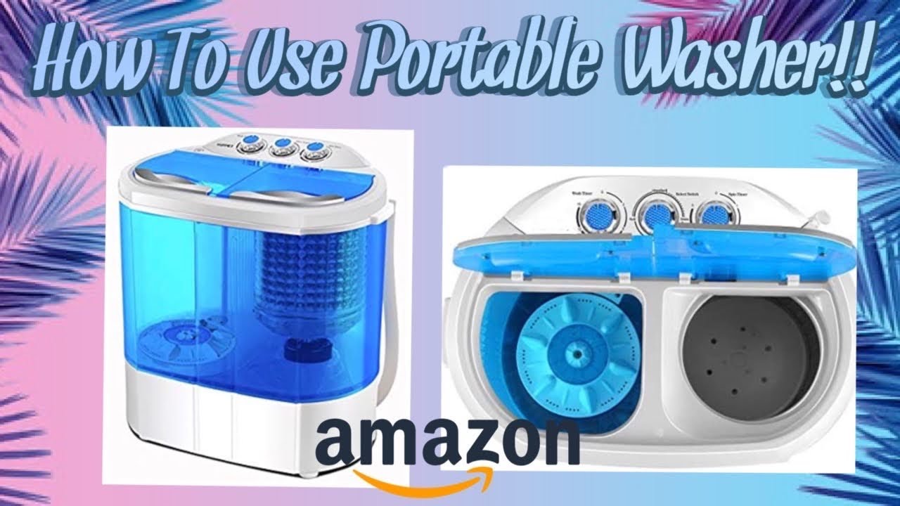 How To: Use Kuppet 9lbs Portable Washer and Spin Dryer!