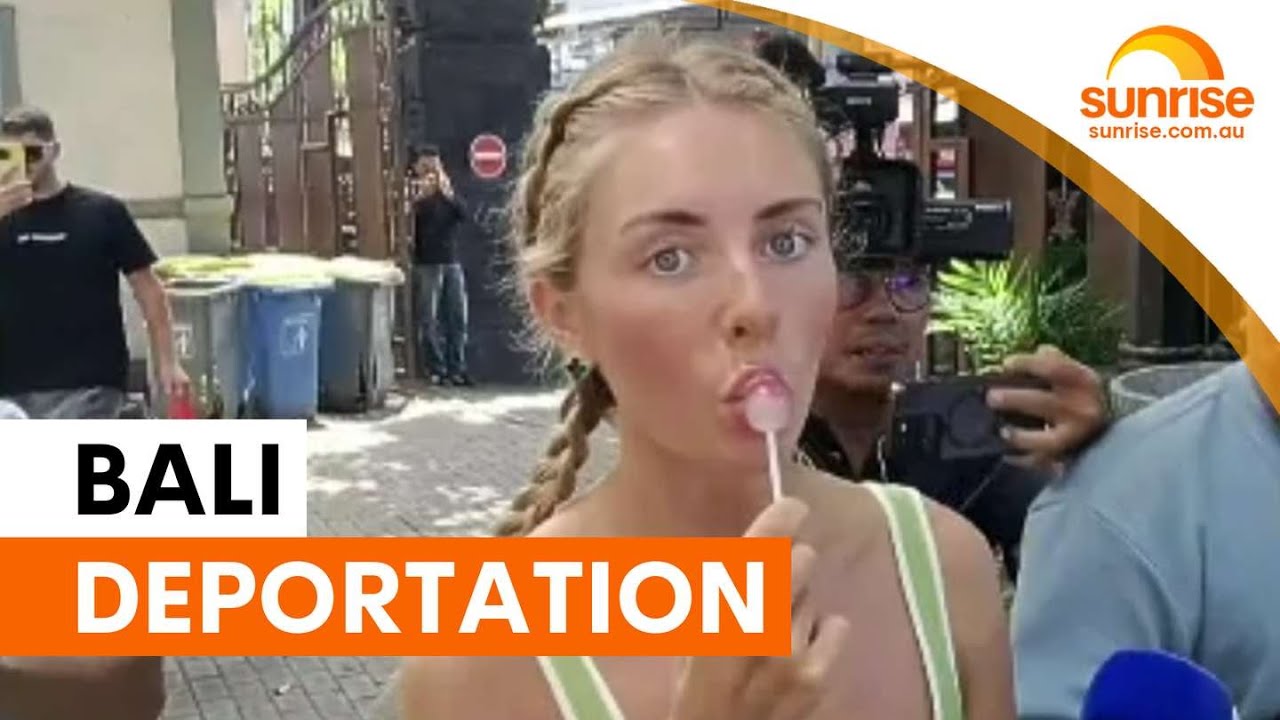 Bonnie Blue faces Bali court before deportation | Sunrise