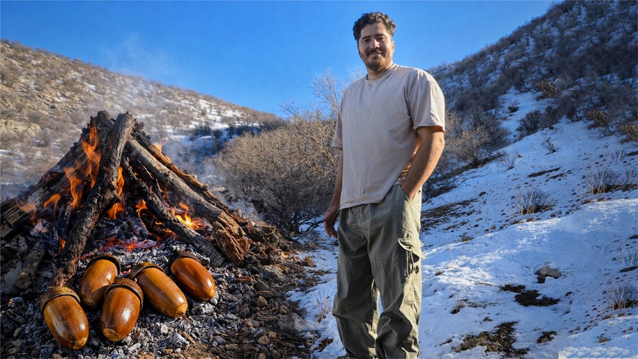 Planting Life in the Frozen Mountains 🌱🔥 Real Village Story