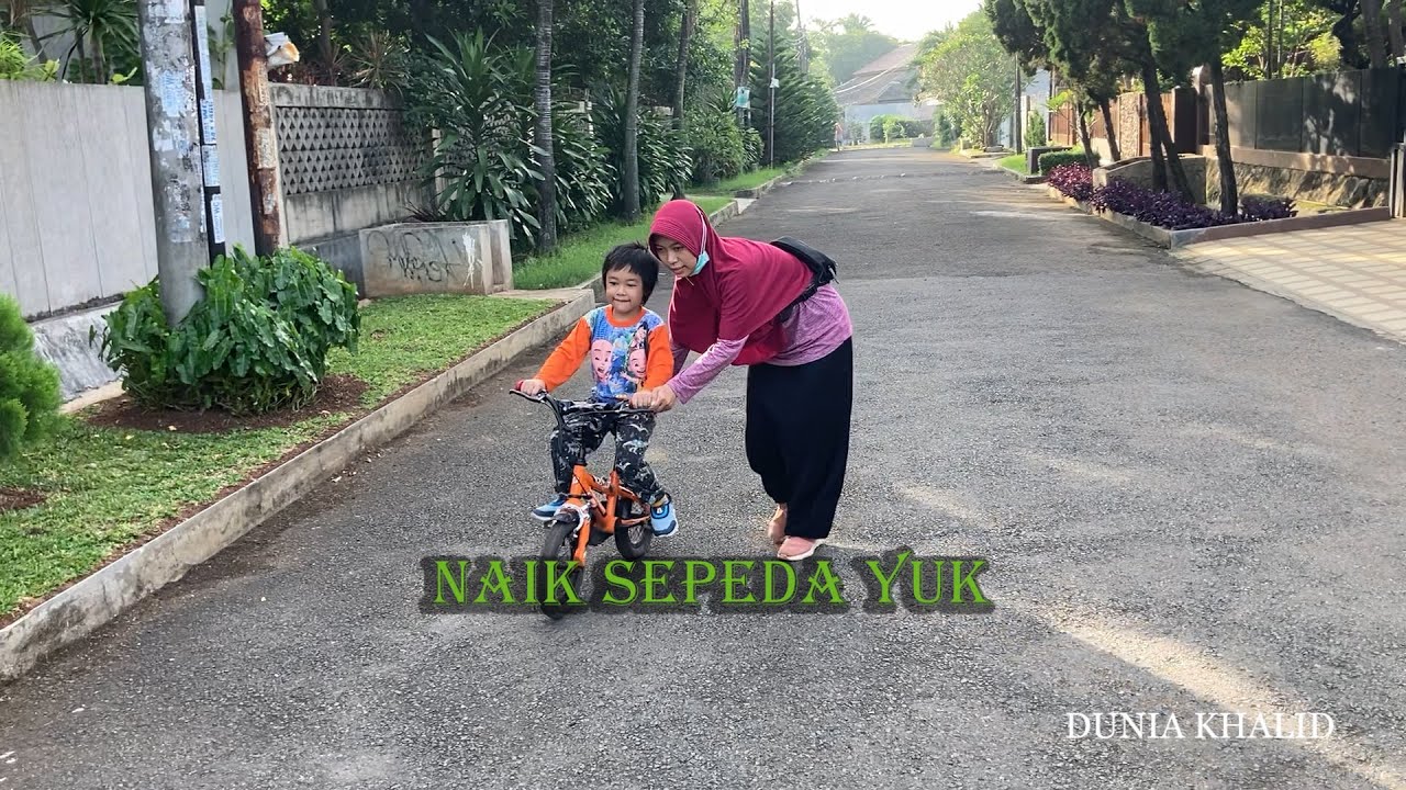 Rahasia Cara Mudah Mengajari Anak Kecil Naik Sepeda Roda Dua | Belajar Sepeda Roda Dua