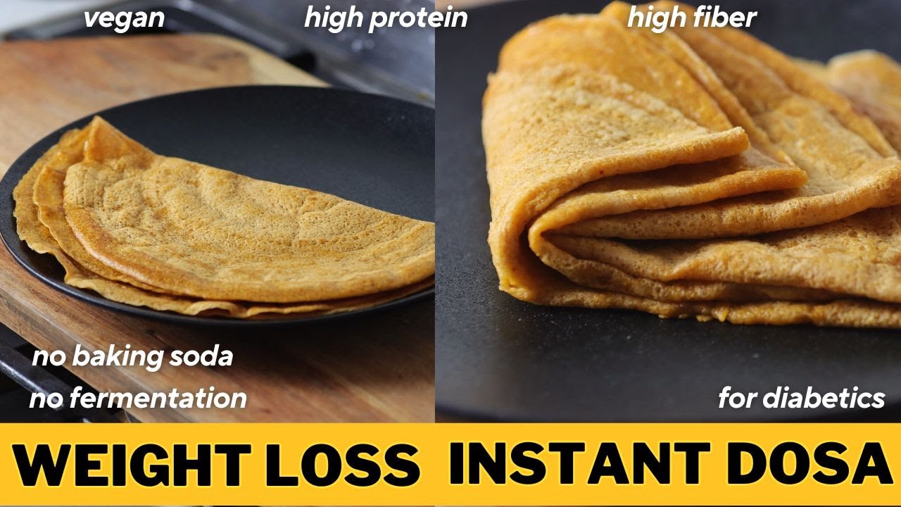 This Instant Dosa Won't Spike Your Blood Sugar! Weight Loss Recipes