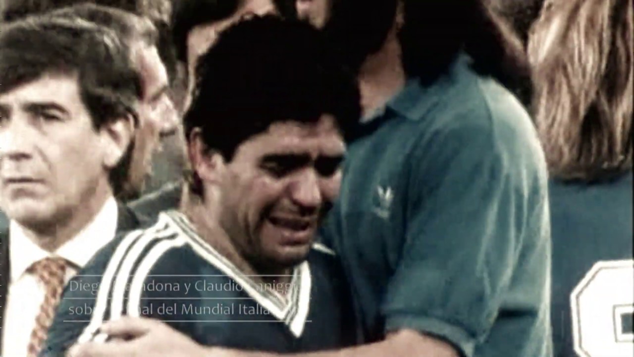 Diego Maradona y Claudio Caniggia hablan sobre la final del Mundial Italia 1990