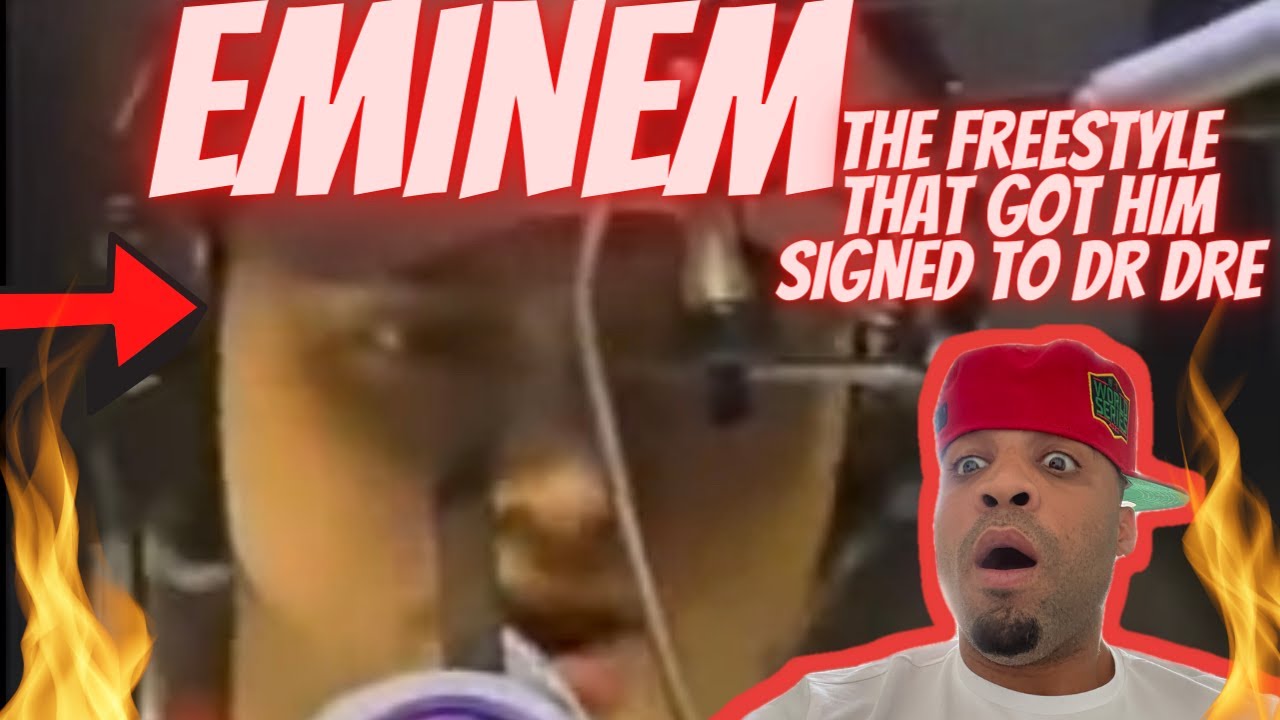 Eminem Freestyle That Got Him Signed To Dr Dre Reaction