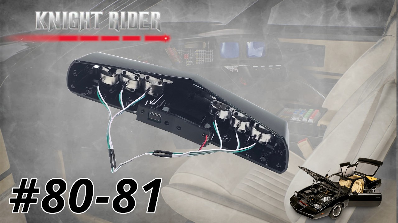 We are building the KITT Knight Rider car - Issues 80-81