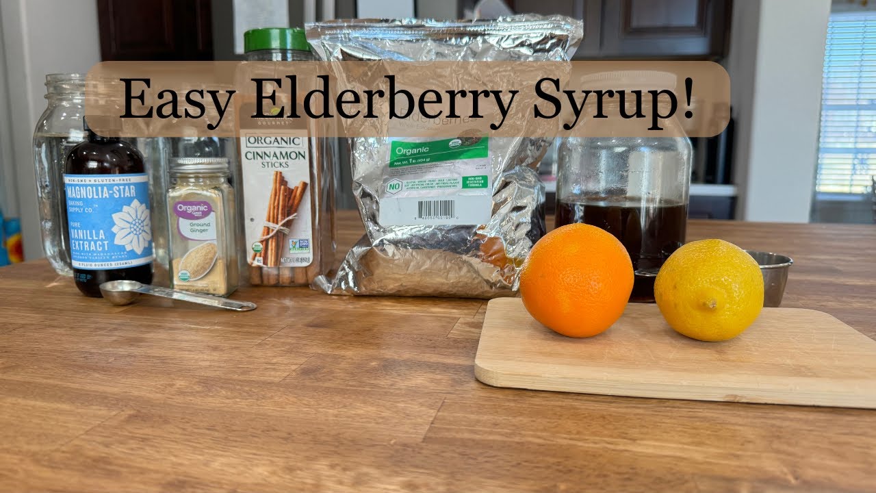 Instant Pot Elderberry Syrup Recipe