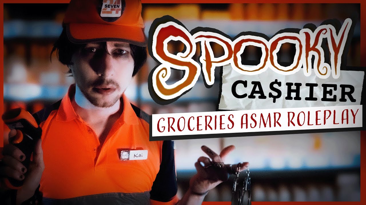 Жуткий кассир проверяет ваш счёт | ASMR-ролевая игра в продуктовом магазине