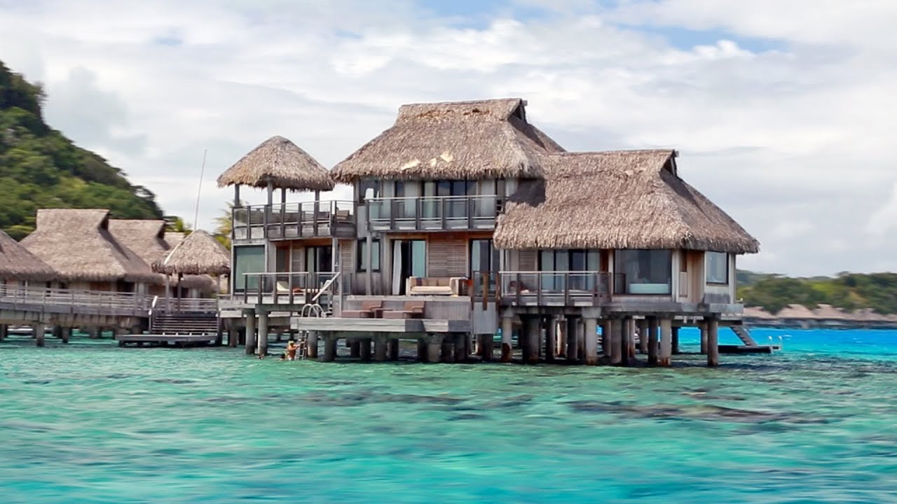 Presidential Suite at the Conrad Nui Resort in Bora Bora