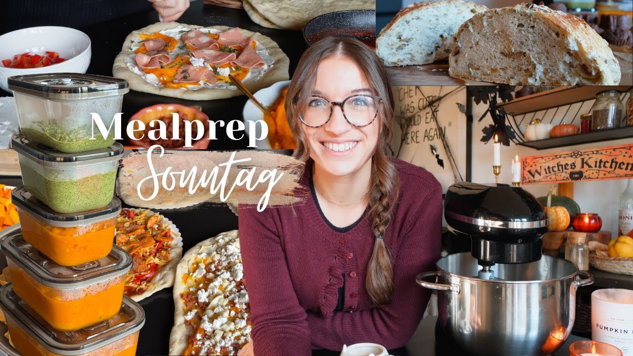 Mealprep Rezepte für den Herbst & Halloween I gesund und zuckerfrei kochen 🎃