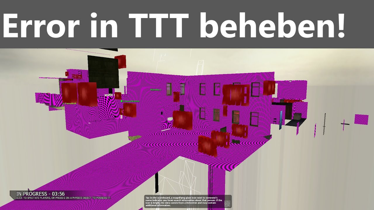 🔴 Garry´s Mod Error beheben in TTT ★ Trouble in Terrorist Town ★ 2020 ★ 1080p ★ [Ger] #Barul