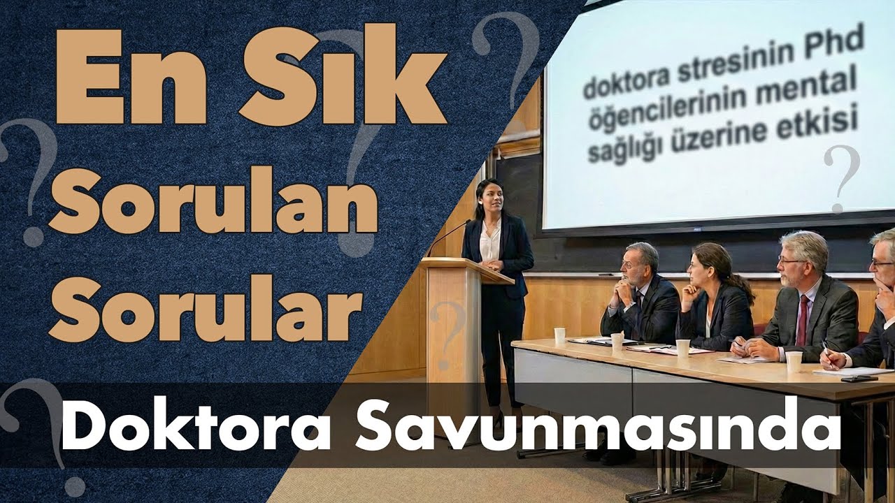 Doktora Tez Savunmasında Jüri Ne Sorar? (En Sık Gelen Sorular)