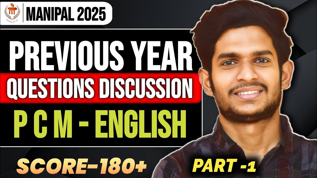 Manipal Exam 2025🔥 | 100% Exact Questions to Score Full Marks 🙏