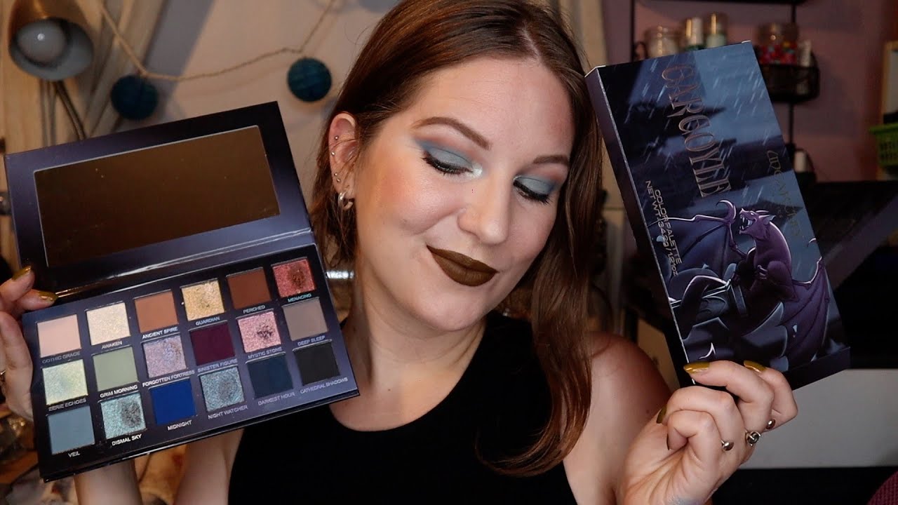 Eye Swatching the Unearthly Gargoyle Palette | hot vegan hannah