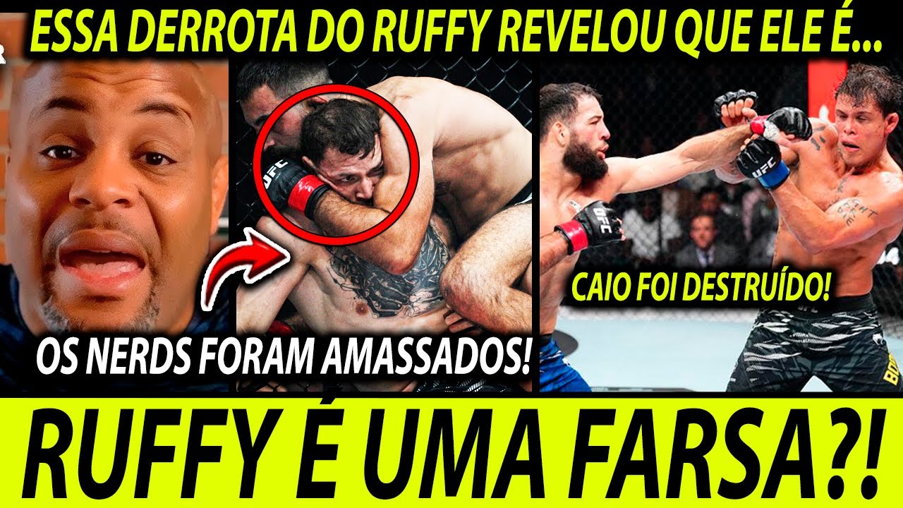 RUFFY &Eacute; UMA FARSA!?🚨CORMIER REAGE AS LUTAS DO UFC PARIS! CAIO BORRALHO X IMAVOV, RUFFY X SAINT DENIS