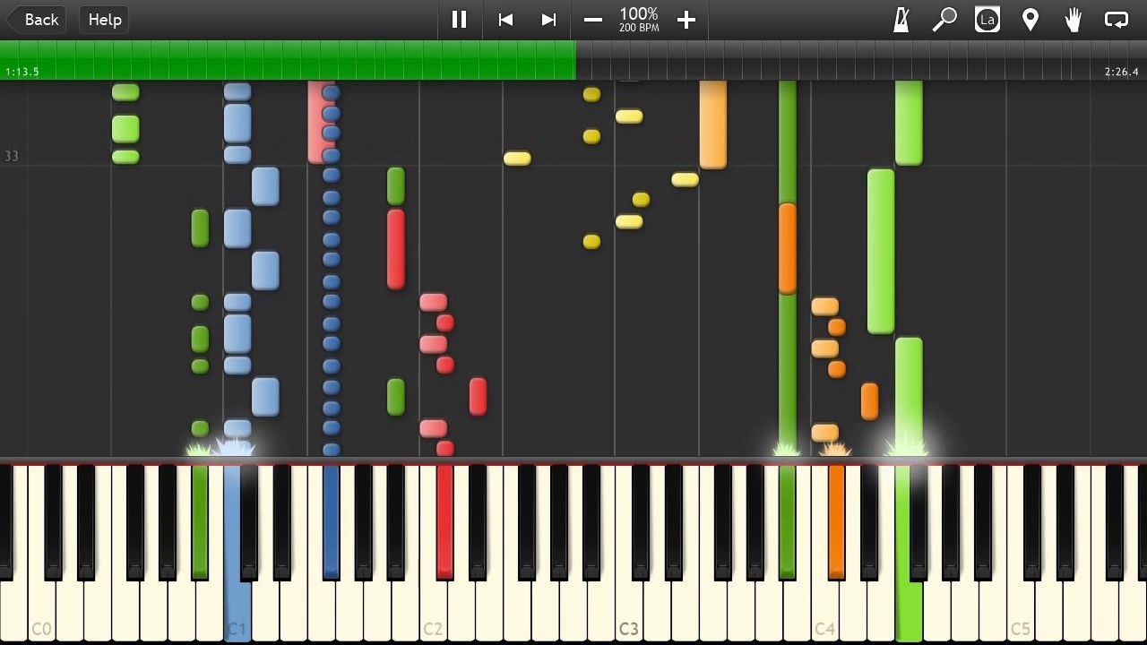 Scarlet Fighting Spirit - Castlevania: Dawn of Sorrow [Synthesia]