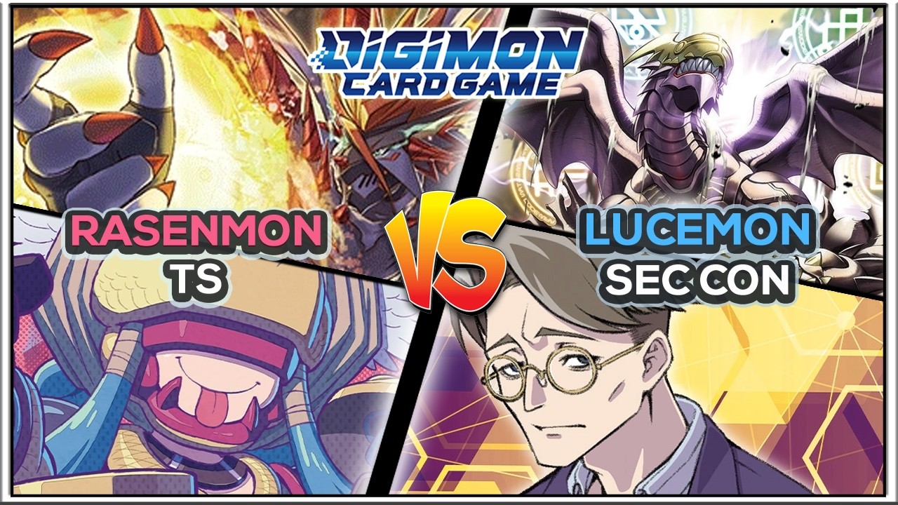 *NEW* Rasenmon TS vs Lucemon Security Control • EX11 Gameplay | DCGO | Digimon TCG